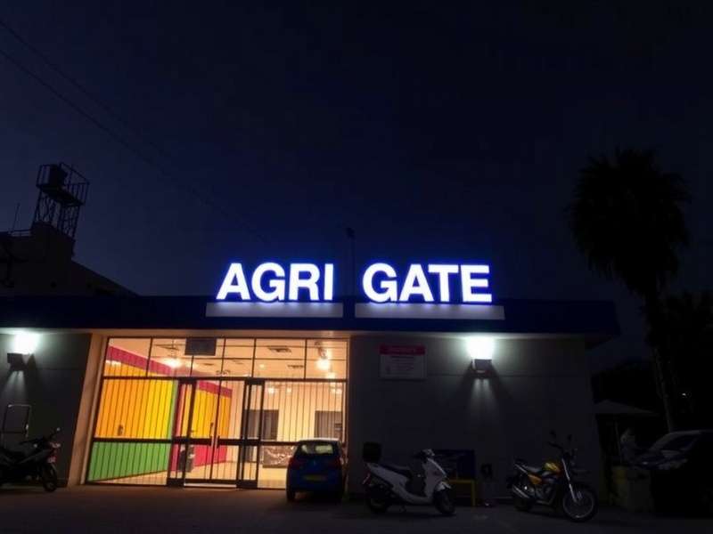Agri Gate Team at Farm